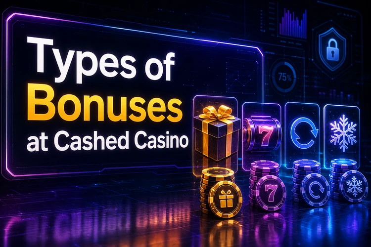 Types of Bonuses at Cashed Casino