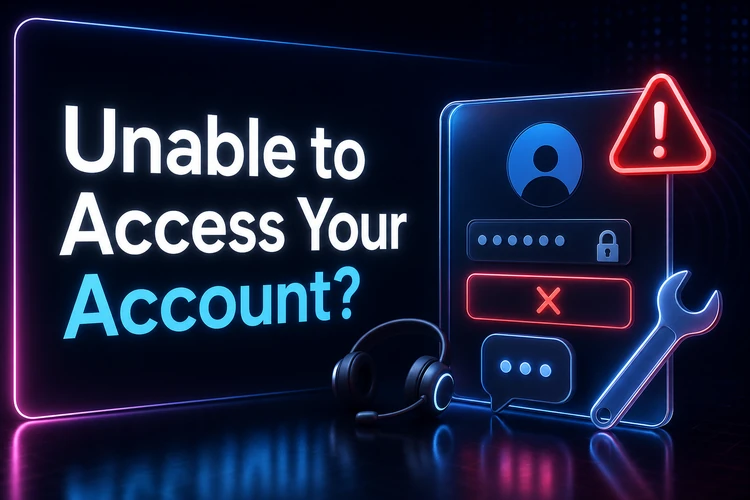 Unable to Access Your Account?