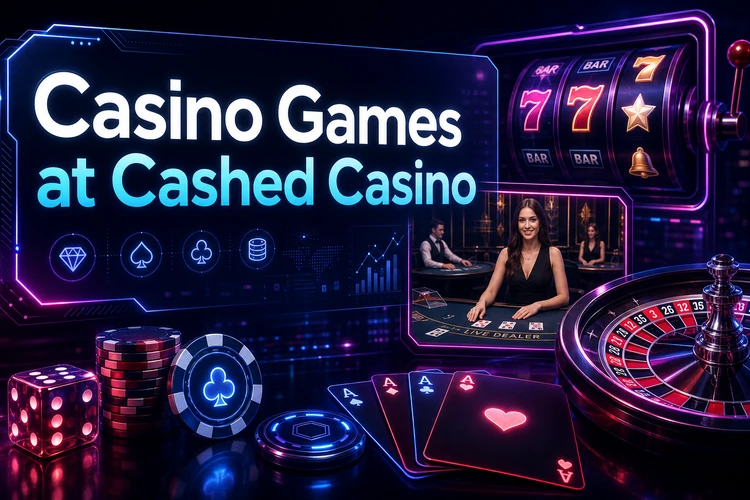 Casino Games at Cashed Casino